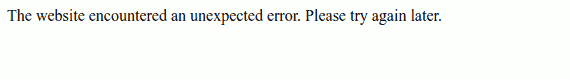 Database connection lost